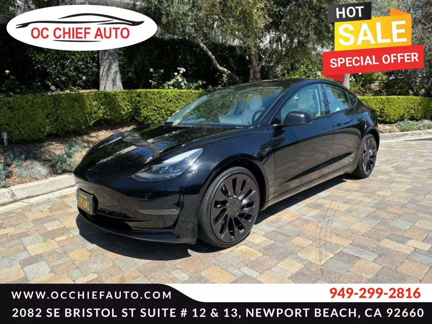 2022 Tesla Model 3 Performance — Sedan — 27,901 mi — Newport Beach, CA