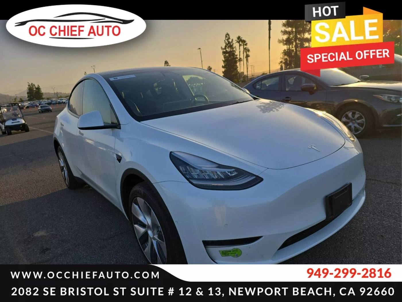 2022 Tesla Model Y Long Range — SUV — 26,879 mi — Newport Beach, CA