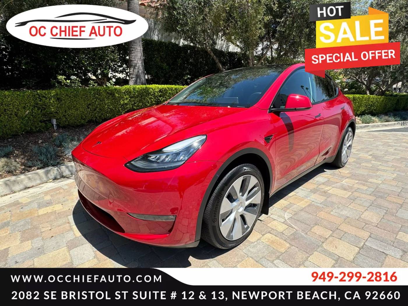 2022 Tesla Model Y Long Range — SUV — 28,851 mi — Newport Beach, CA