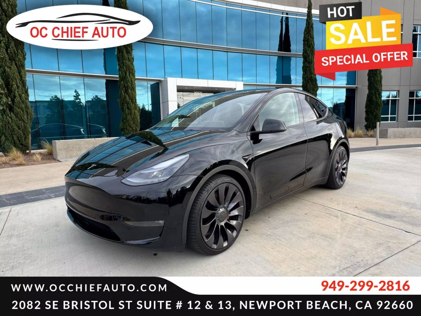 2021 Tesla Model Y Performance — SUV — 23,978 mi — Newport Beach, CA