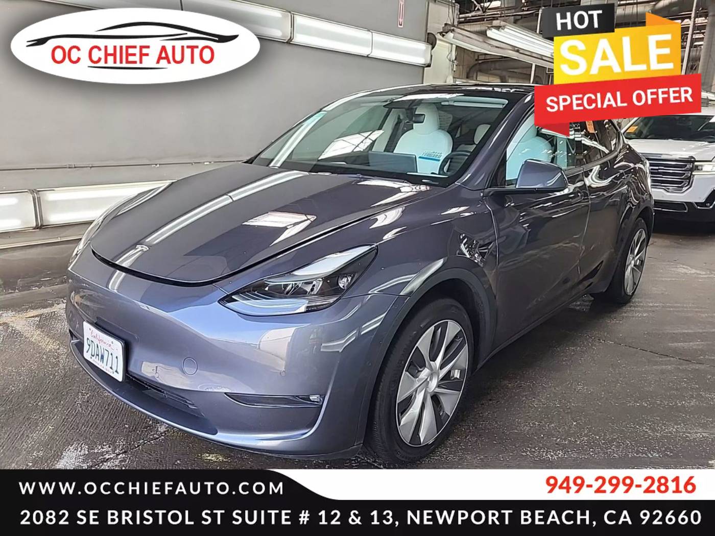 2022 Tesla Model Y Long Range — SUV — 21,592 mi — Newport Beach, CA