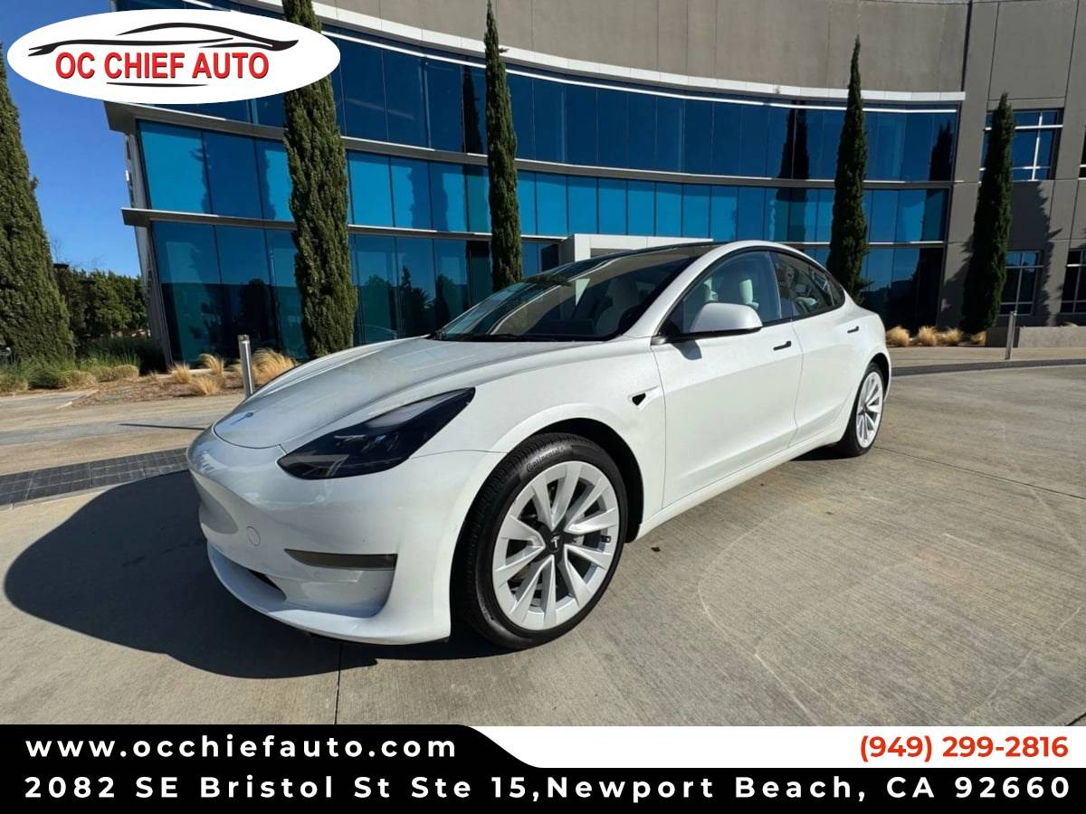 2022 Tesla Model 3 Long Range — Sedan — 41,859 mi — Newport Beach, CA