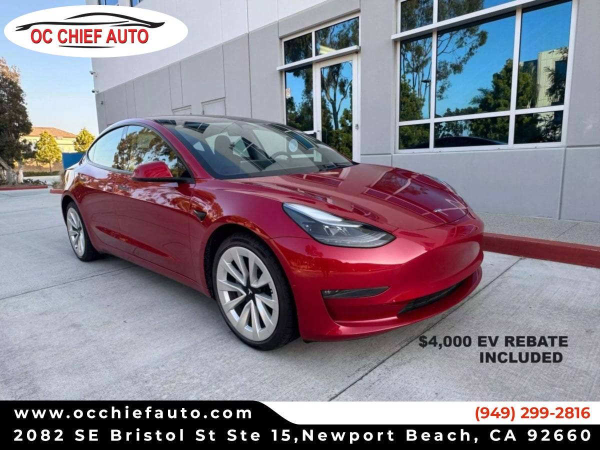 2022 Tesla Model 3 Long Range — Sedan — 35,330 mi — Newport Beach, CA
