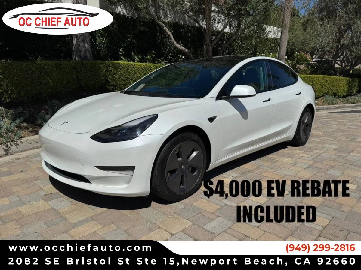 2022 Tesla Model 3 Standard Range Plus — Sedan — 27,476 mi — Newport Beach, CA