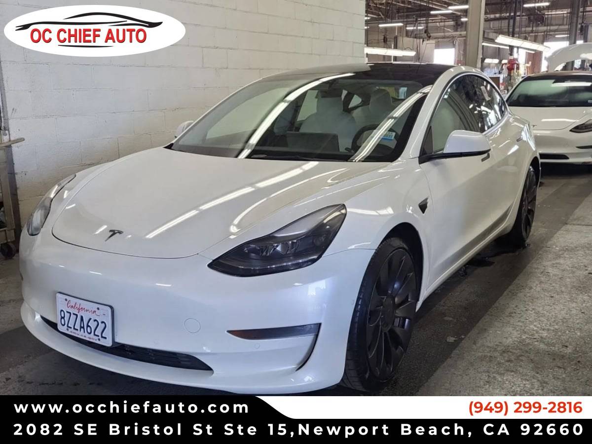 2022 Tesla Model 3 Performance — Sedan — 32,741 mi — Newport Beach, CA
