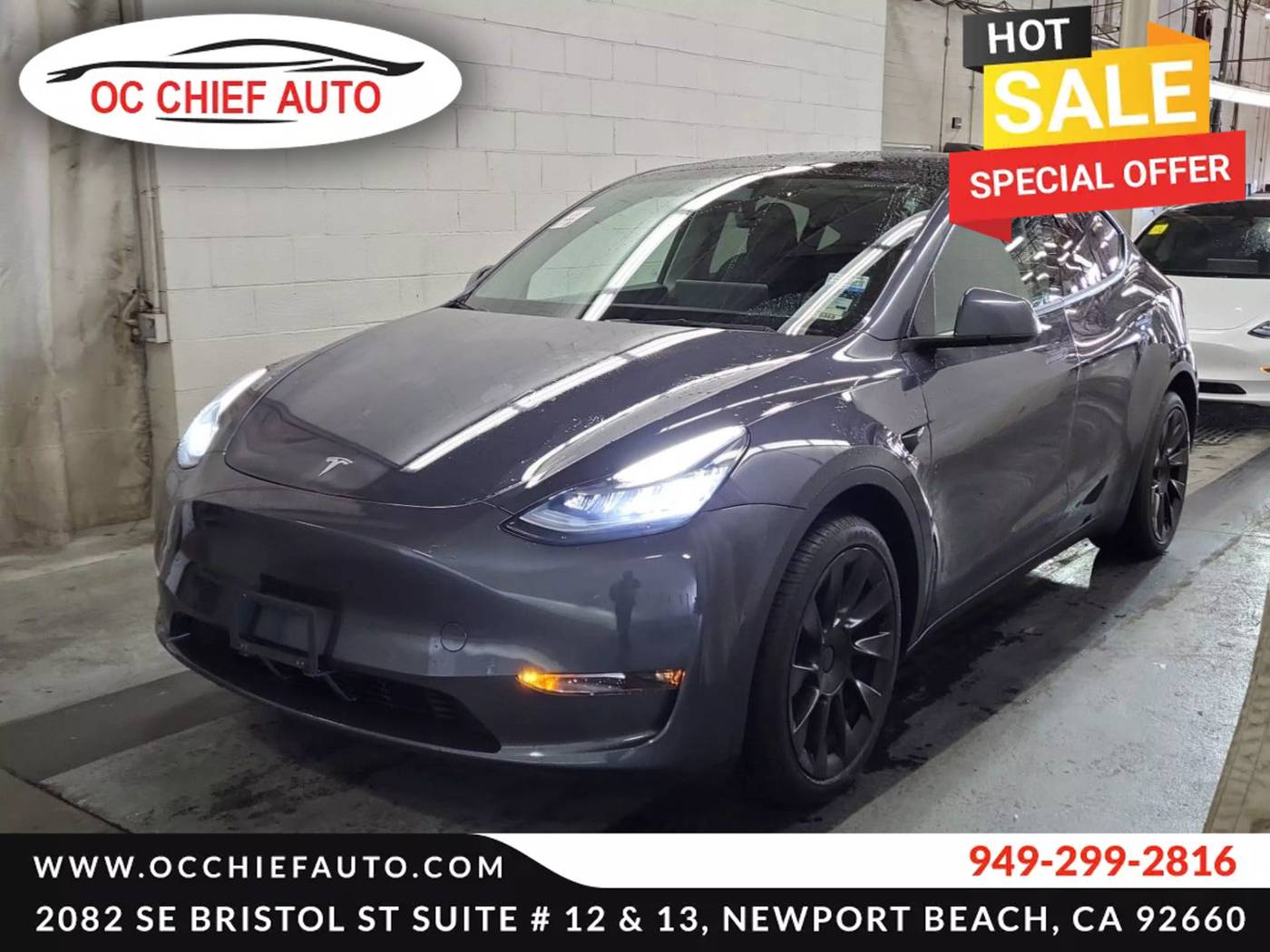 2022 Tesla Model Y Long Range — SUV — 25,525 mi — Newport Beach, CA