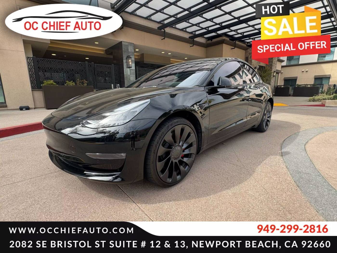 2022 Tesla Model 3 Performance — Sedan — 16,041 mi — Newport Beach, CA