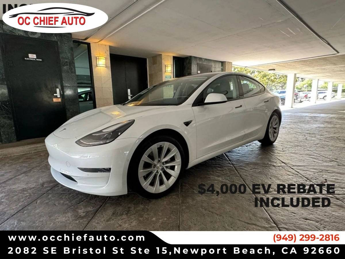 2021 Tesla Model 3 Long Range — Sedan — 10,716 mi — Newport Beach, CA