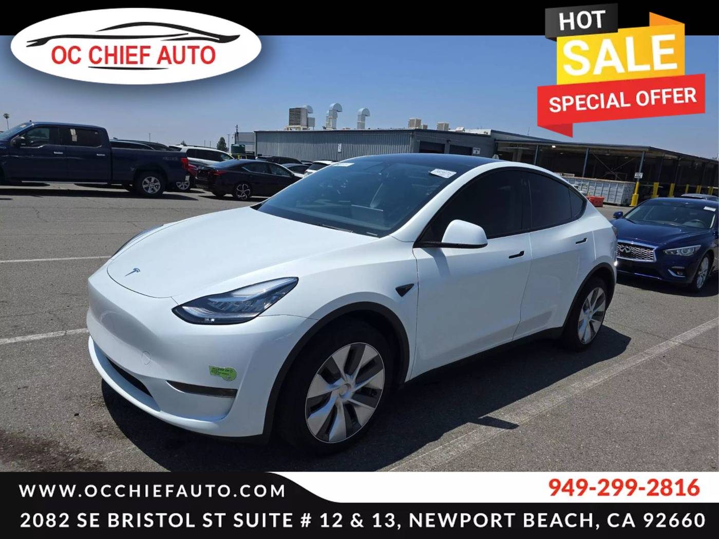 2023 Tesla Model Y Long Range — SUV — 21,964 mi — Newport Beach, CA