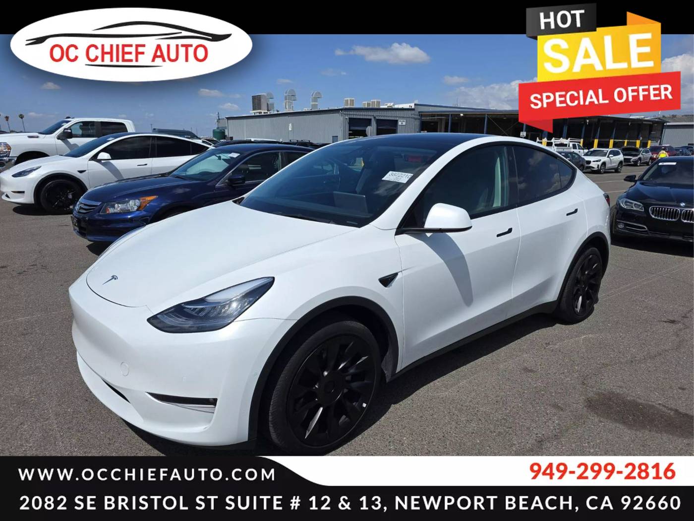 2021 Tesla Model Y Long Range — SUV — 30,069 mi — Newport Beach, CA