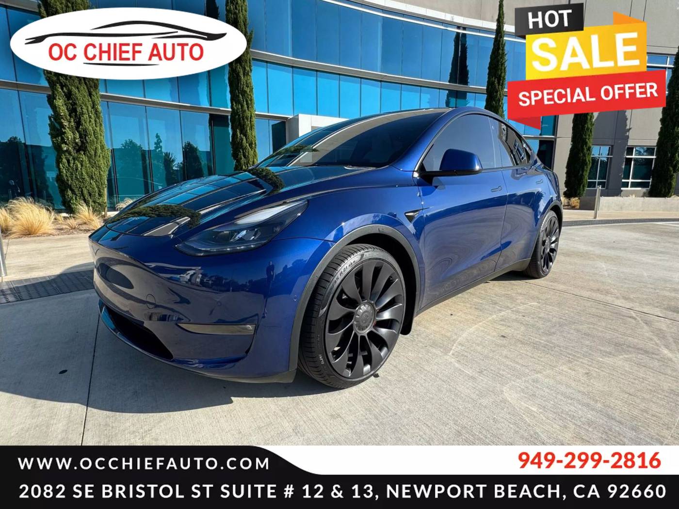 2022 Tesla Model Y Performance — SUV — 35,970 mi — Newport Beach, CA