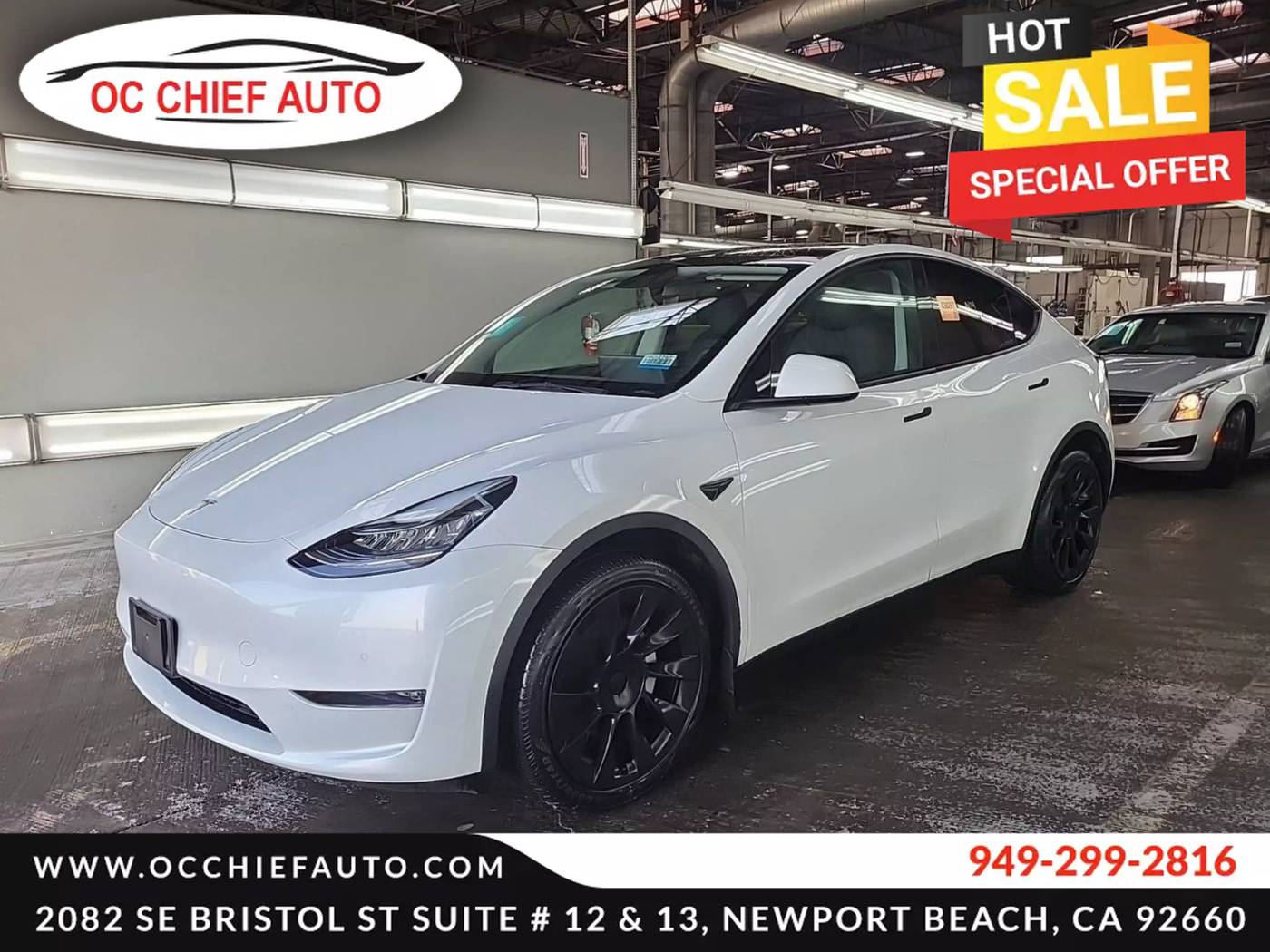 2022 Tesla Model Y Long Range — SUV — 11,124 mi — Newport Beach, CA