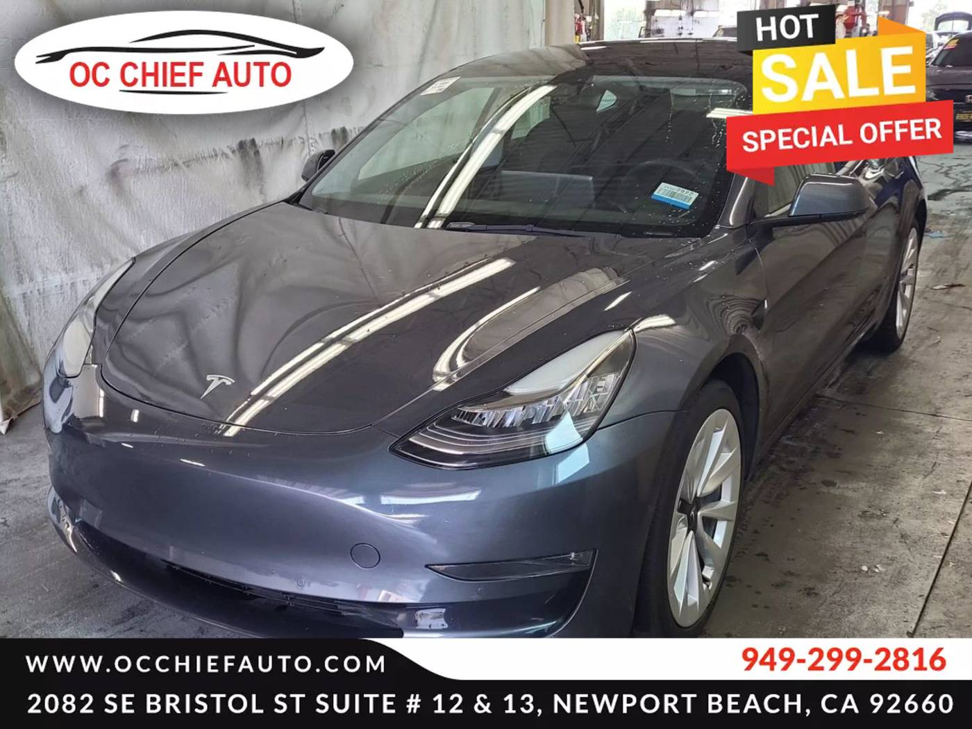 2022 Tesla Model 3 Long Range — Sedan — 31,642 mi — Newport Beach, CA
