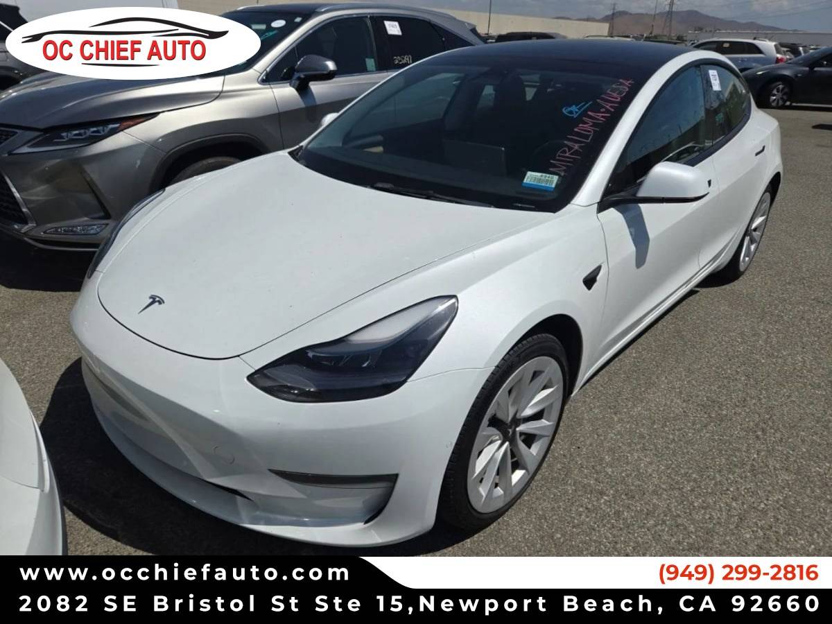 2022 Tesla Model 3 Long Range — Sedan — 34,593 mi — Newport Beach, CA
