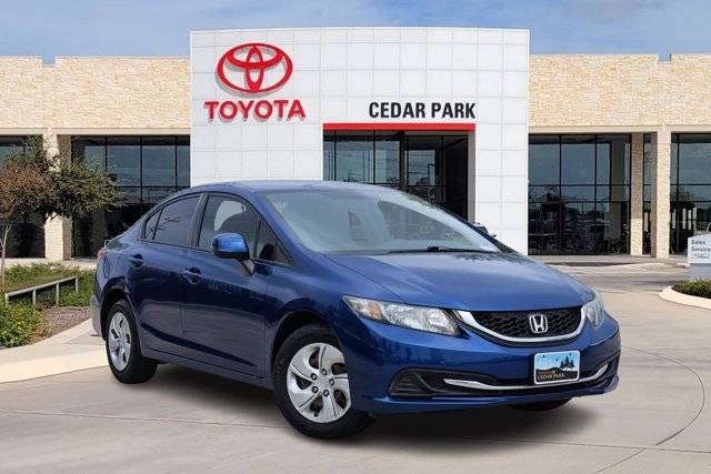 2013 Honda Civic LX — Sedan — 77,378 mi — Leander, TX