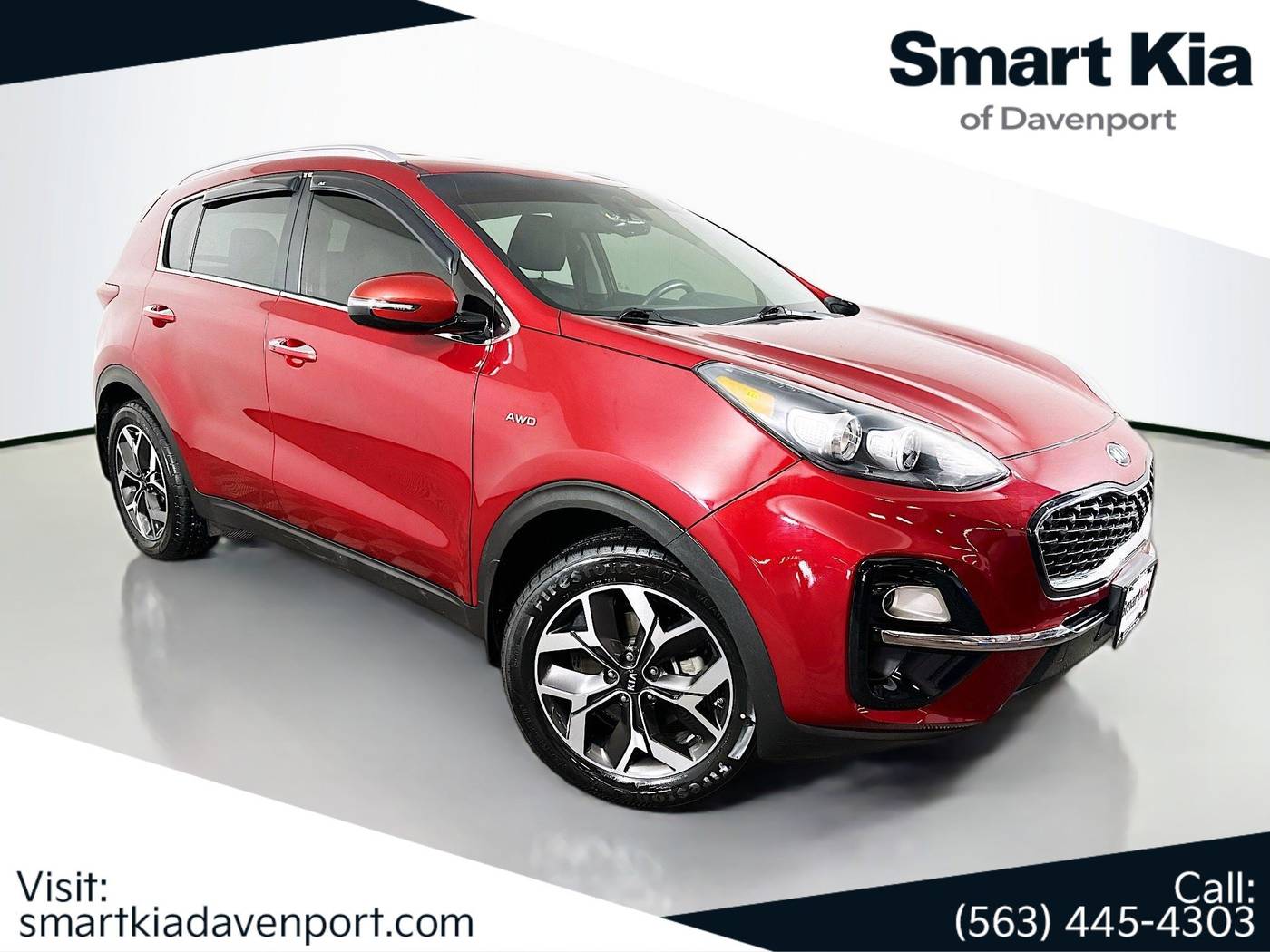 2020 Kia Sportage EX — SUV — 98,242 mi — Davenport, IA