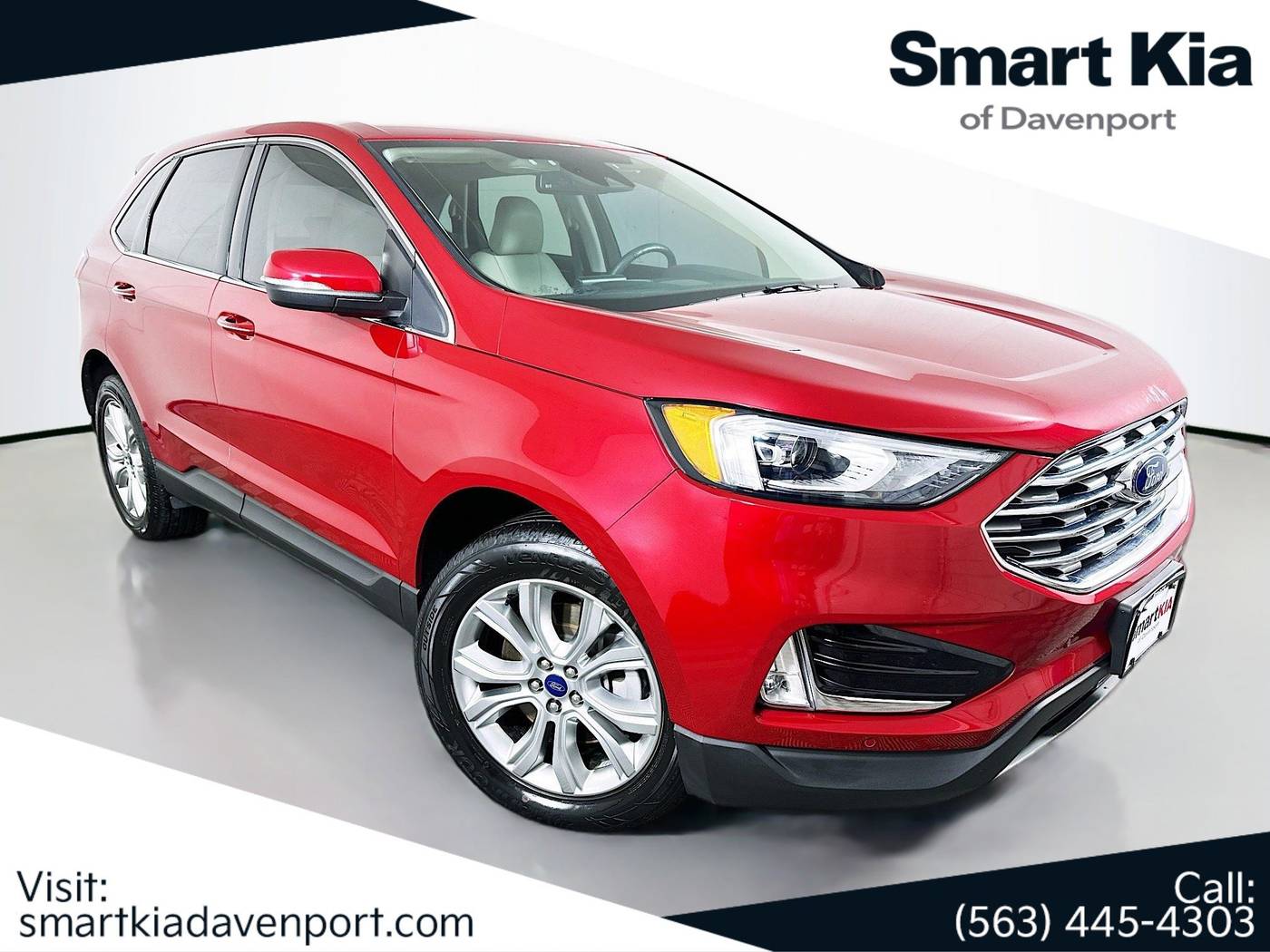 2022 Ford Edge Titanium — SUV — 38,592 mi — Davenport, IA