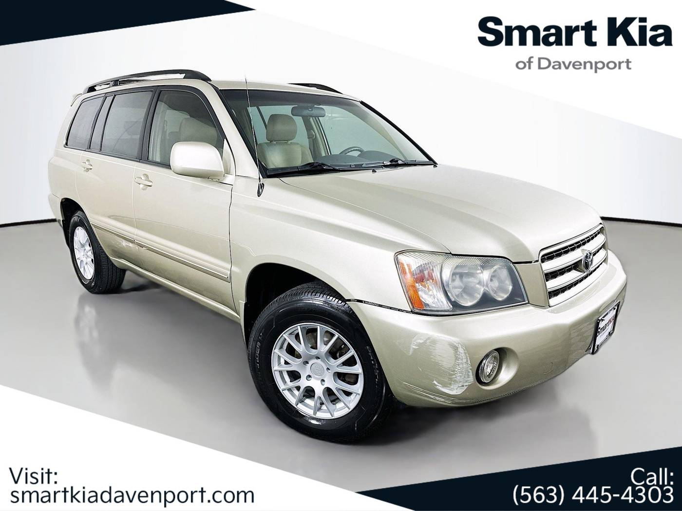 2003 Toyota Highlander Base V6 — SUV — 158,696 mi — Davenport, IA