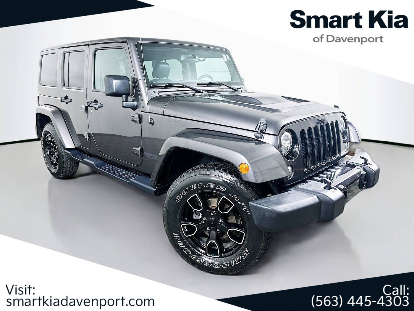 2017 Jeep Wrangler Smoky Mountain — SUV — 73,149 mi — Davenport, IA