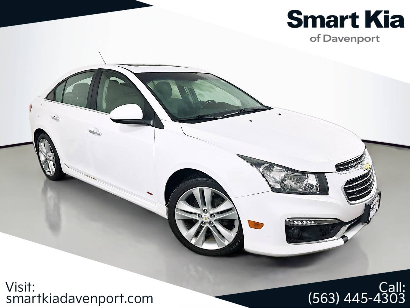 2015 Chevrolet Cruze LTZ — Sedan — 107,355 mi — Davenport, IA