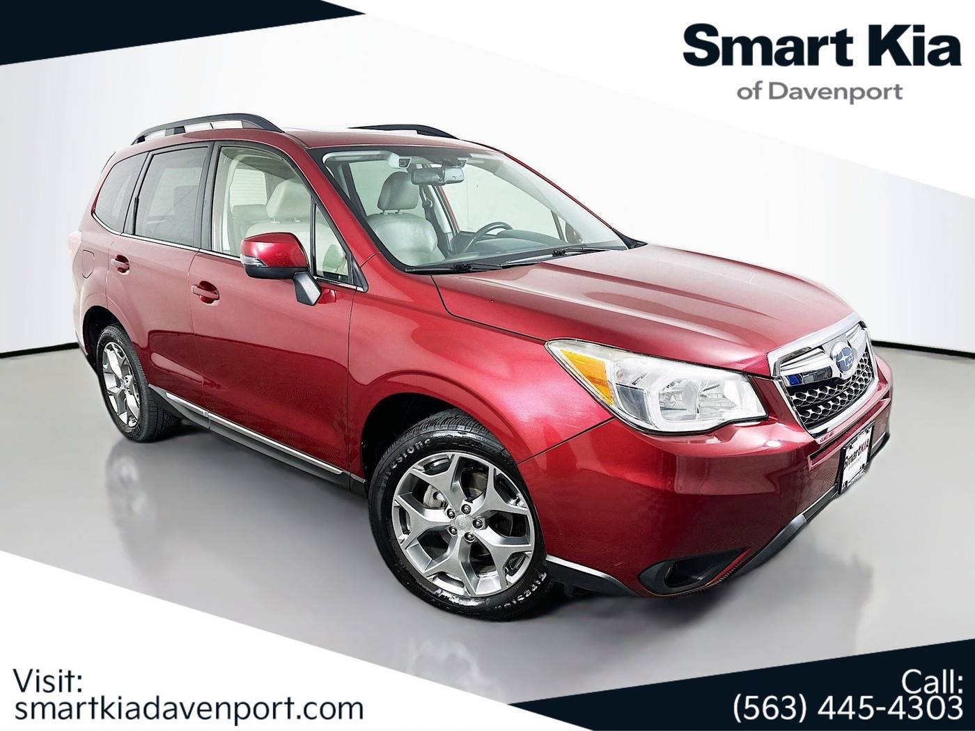 2015 Subaru Forester 2.5i Touring — SUV — 94,913 mi — Davenport, IA