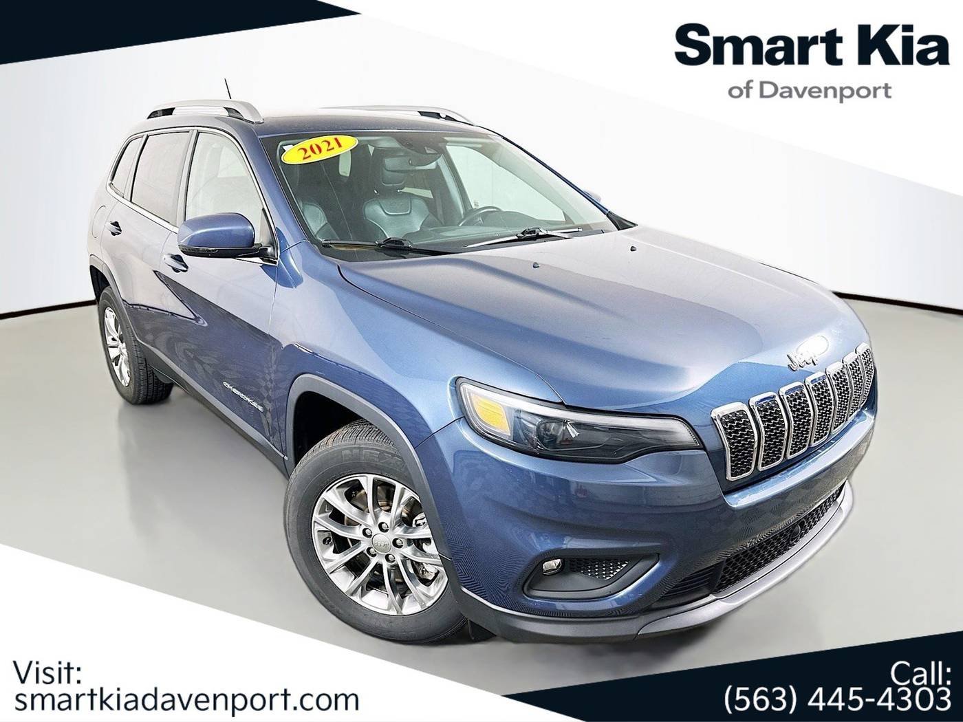 2021 Jeep Cherokee Latitude Lux — SUV — 60,349 mi — Davenport, IA