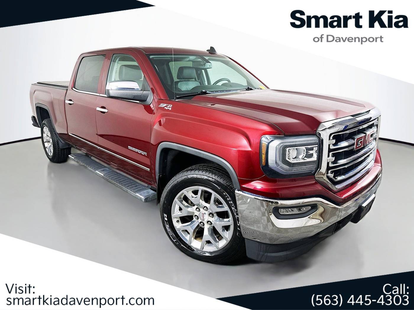2016 GMC Sierra 1500 SLT — Pickup Truck — 42,848 mi — Davenport, IA