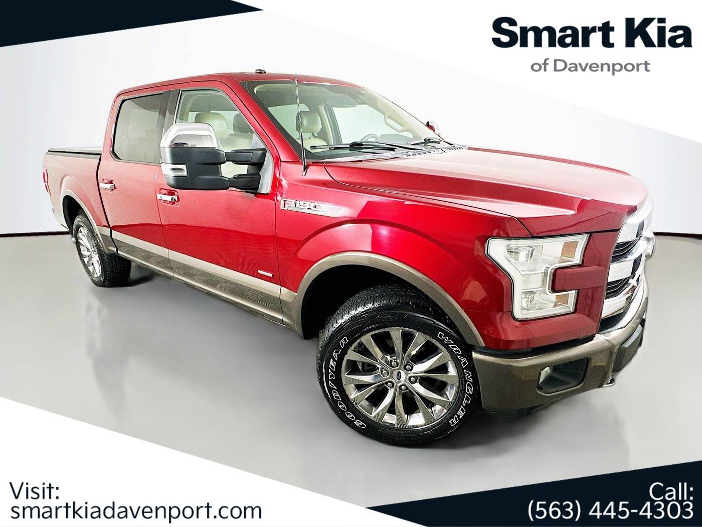 2016 Ford F-150 Lariat — Pickup Truck — 144,238 mi — Davenport, IA