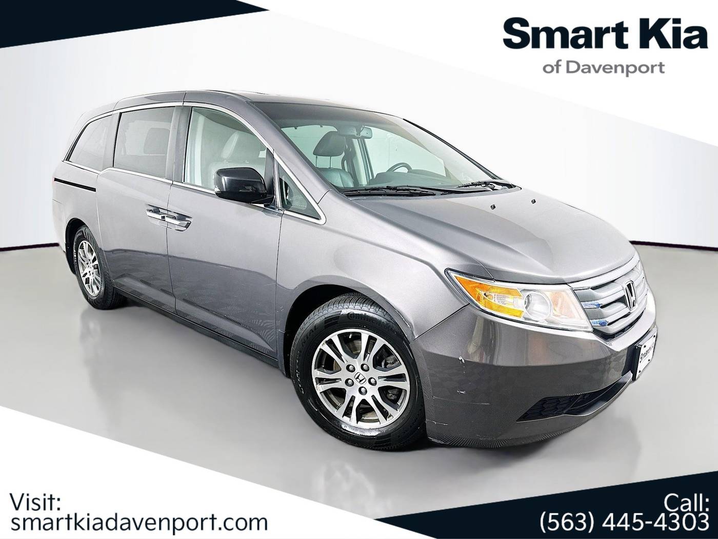 2013 Honda Odyssey EX-L — Minivan — 122,747 mi — Davenport, IA