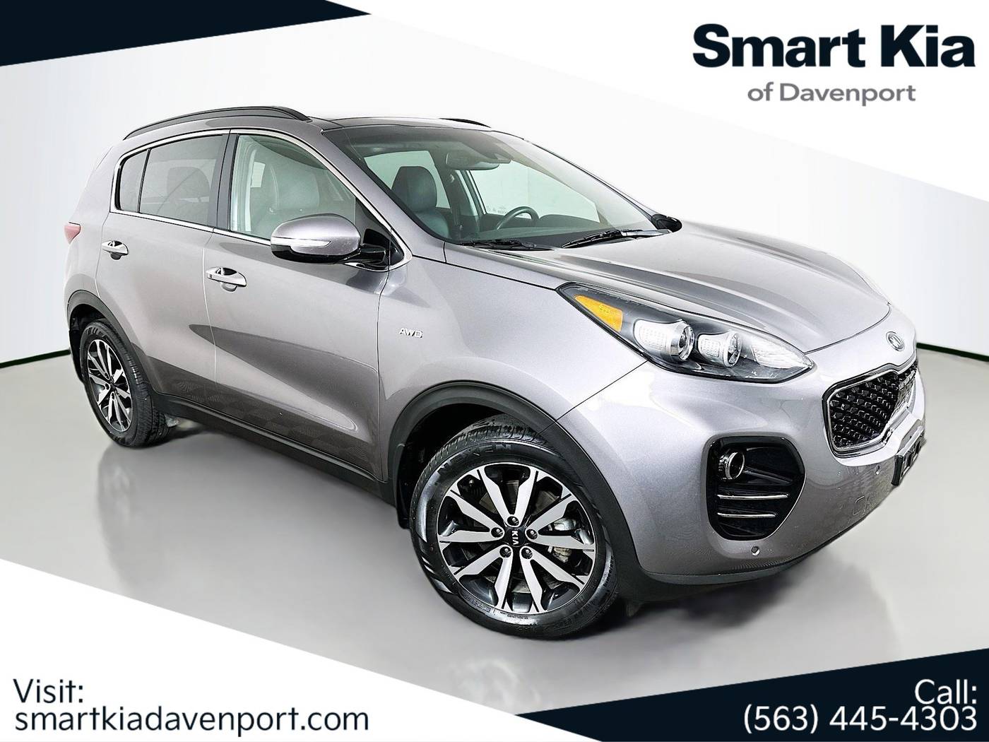 2018 Kia Sportage EX — SUV — 37,189 mi — Davenport, IA