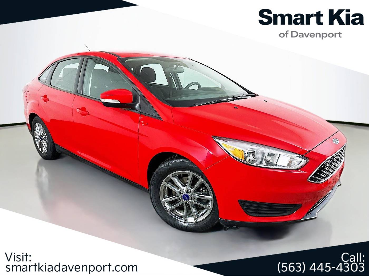 2016 Ford Focus SE — Sedan — 29,606 mi — Davenport, IA
