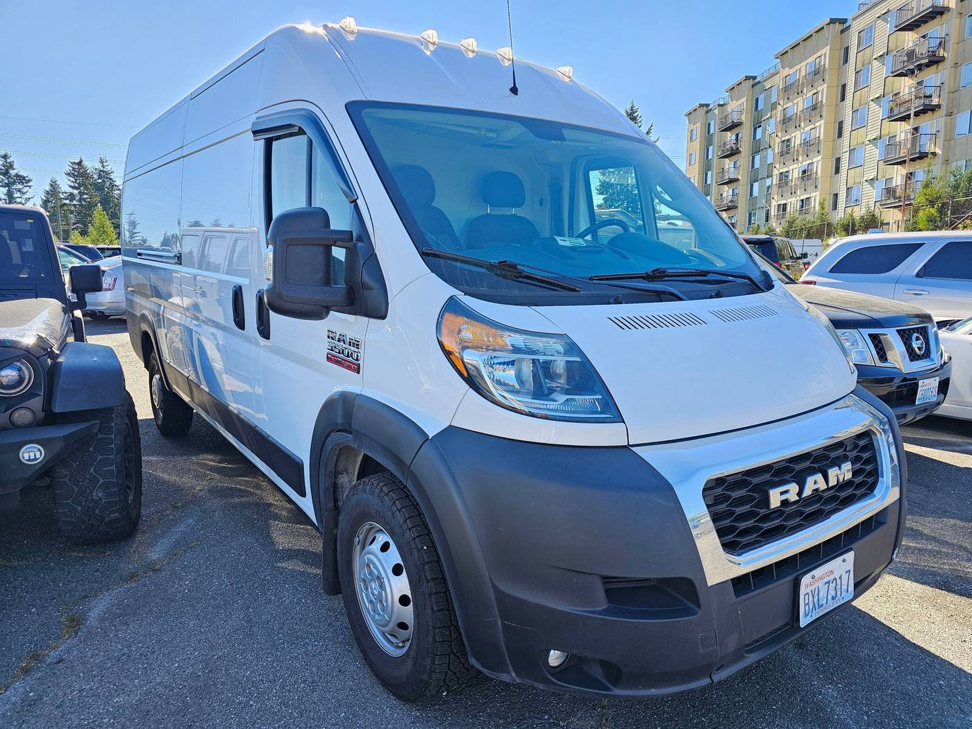 2020 Ram ProMaster Cargo Van 3500 — Cargo Van — 57,343 mi — Seattle, WA