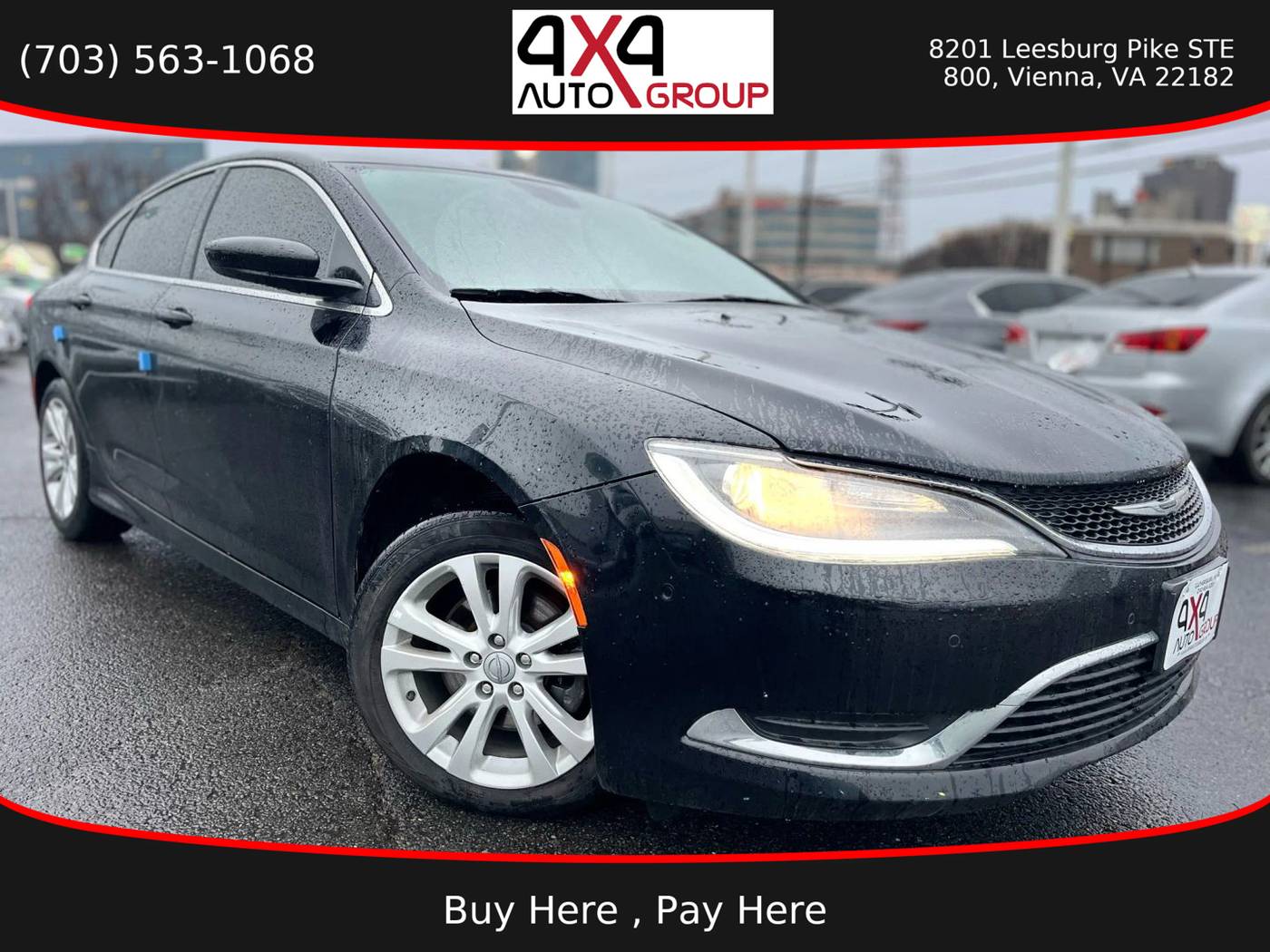 2015 Chrysler 200 Limited — Sedan — 78,564 mi — Vienna, VA