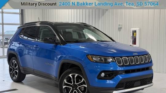 2022 Jeep Compass Limited — SUV — 33,555 mi — Tea, SD