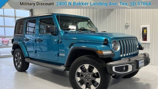 2019 Jeep Wrangler Sahara — SUV — 42,656 mi — Tea, SD