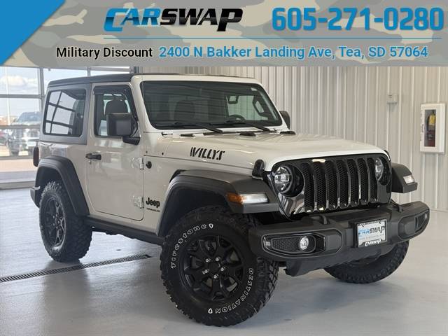 2021 Jeep Wrangler Willys — SUV — 29,802 mi — Tea, SD
