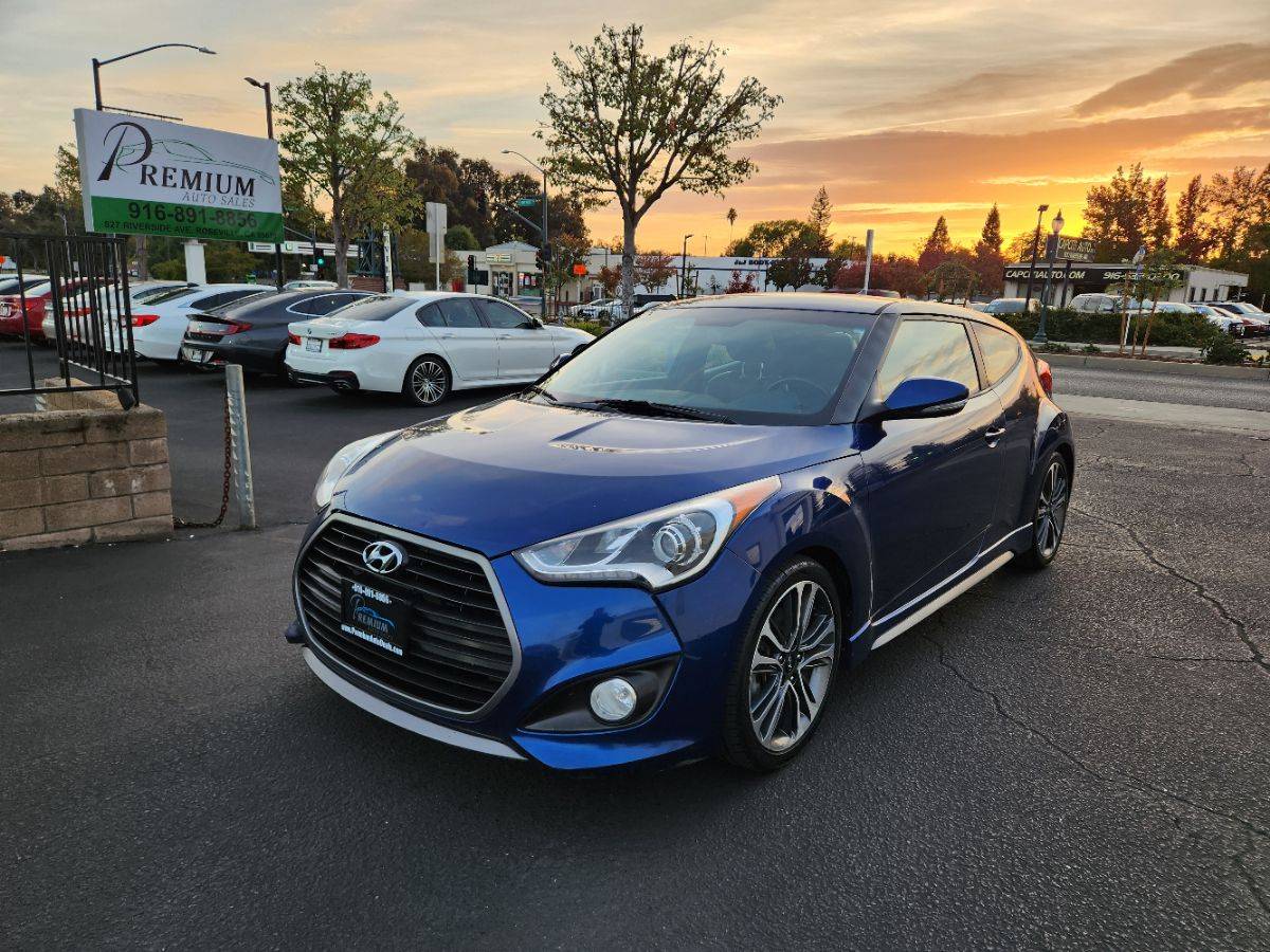 2016 Hyundai Veloster Turbo — Hatchback — 89,350 mi — Roseville, CA