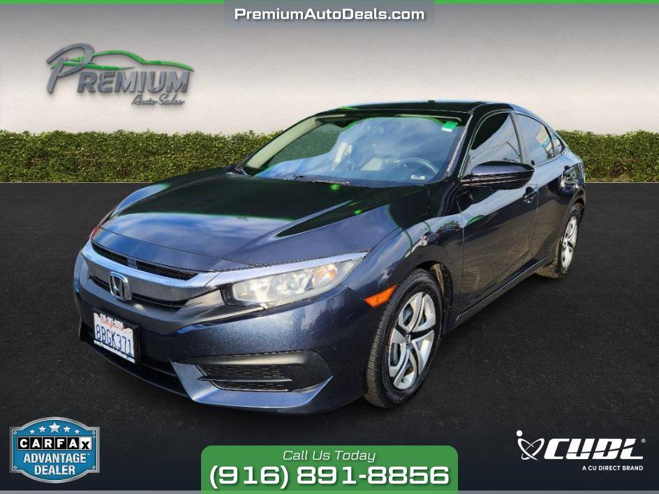 2018 Honda Civic LX — Sedan — 116,577 mi — Sacramento, CA