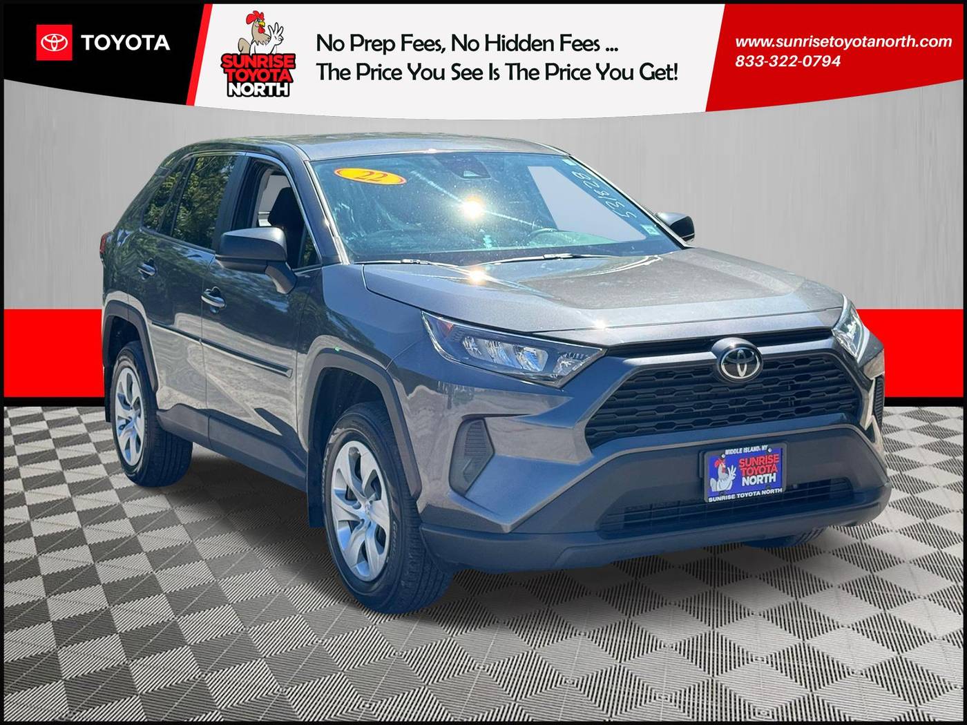 2022 Toyota RAV4 LE — SUV — 55,901 mi — Middle Island, NY
