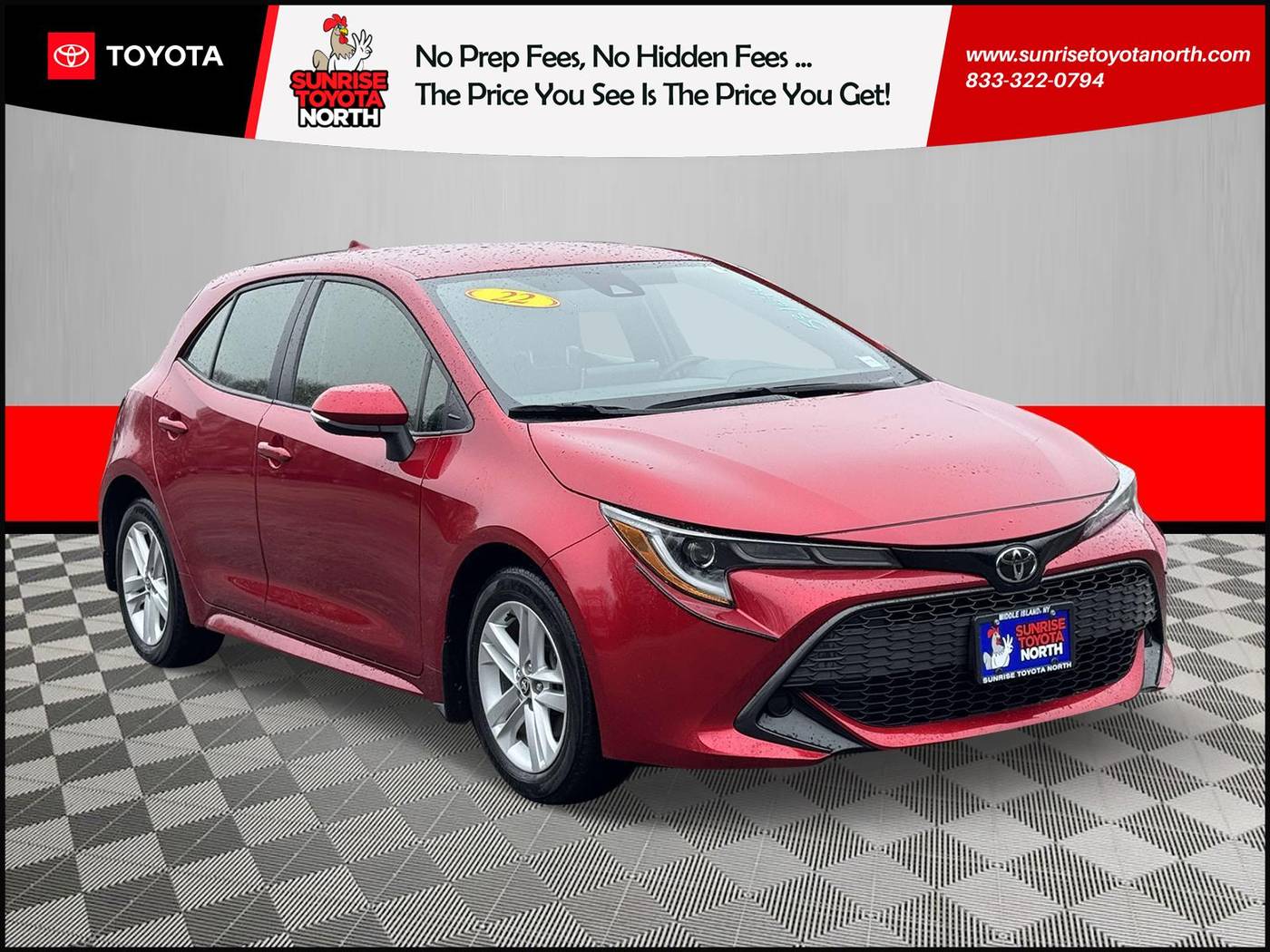 2022 Toyota Corolla Hatchback SE — Hatchback — 19,139 mi — Middle Island, NY