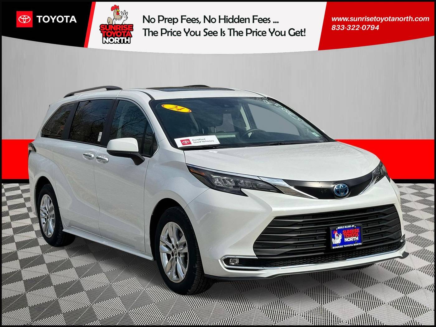 2024 Toyota Sienna XLE — Minivan — 5,009 mi — Middle Island, NY