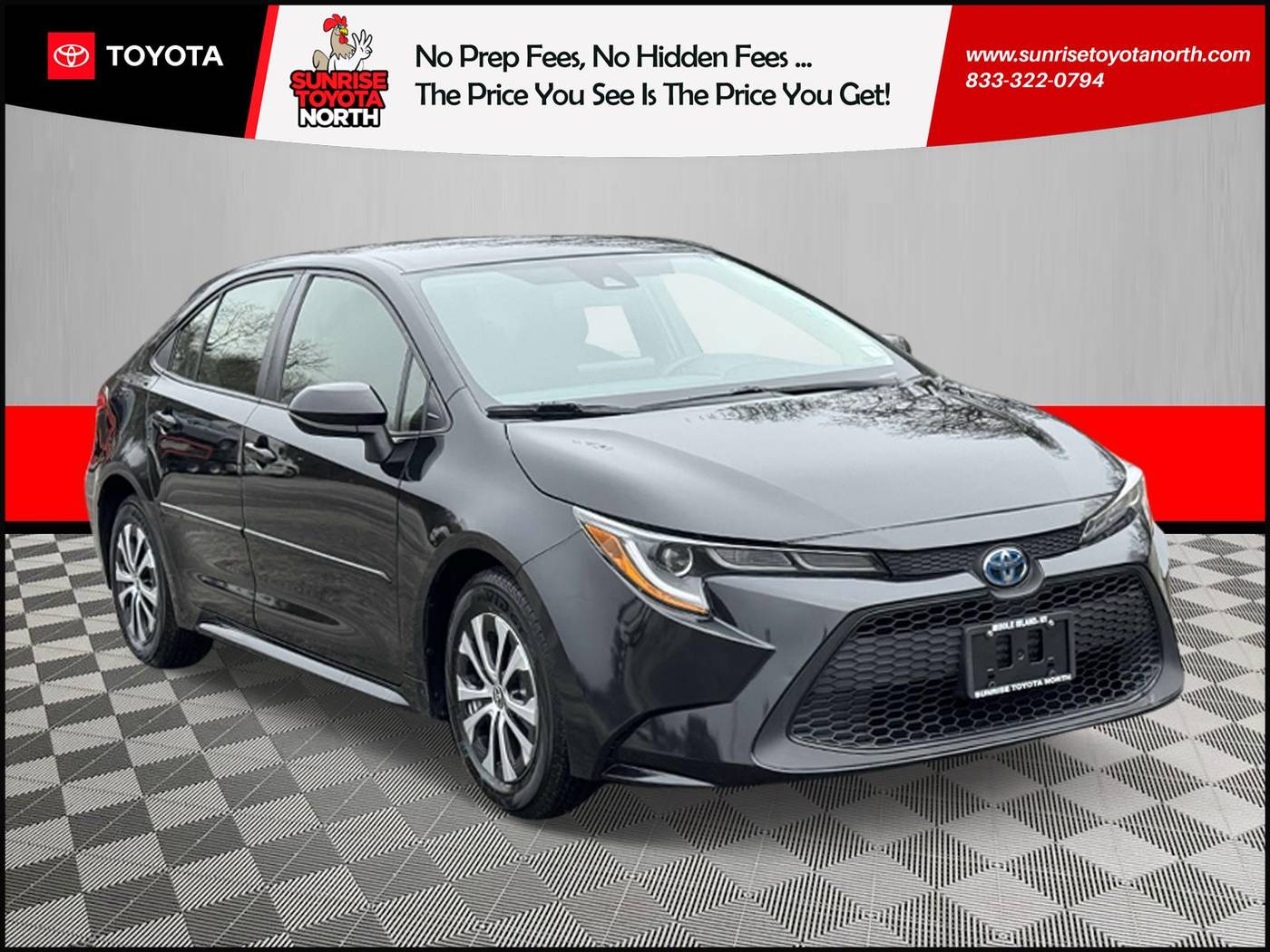 2022 Toyota Corolla Hybrid LE — Sedan — 15,333 mi — Middle Island, NY