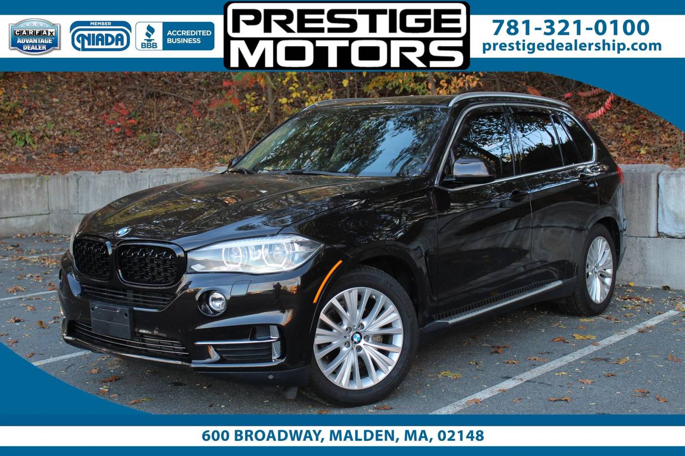 2016 BMW X5 35i — SUV — 49,783 mi — Malden, MA