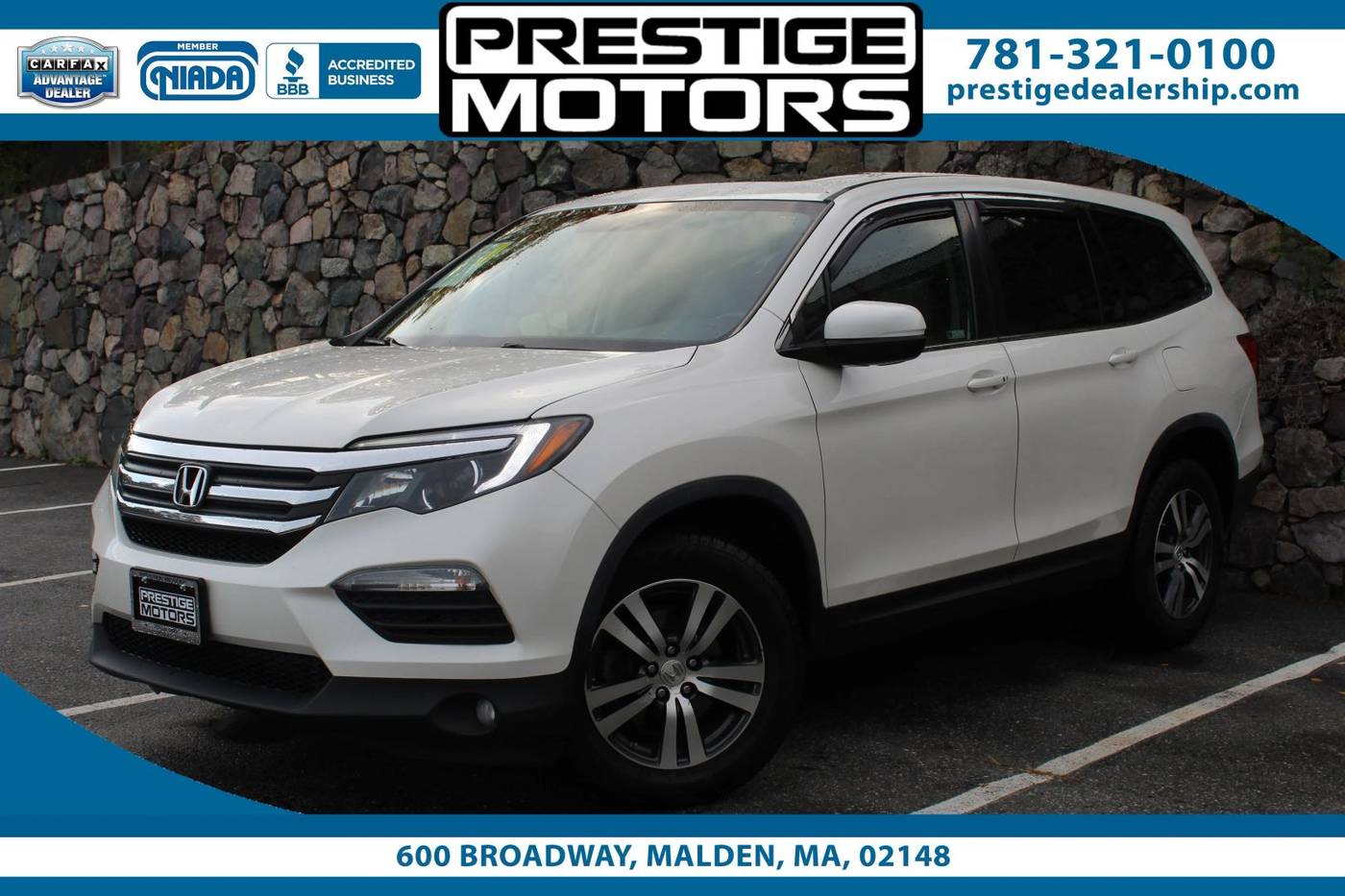 2018 Honda Pilot EX-L — SUV — 147,600 mi — Malden, MA