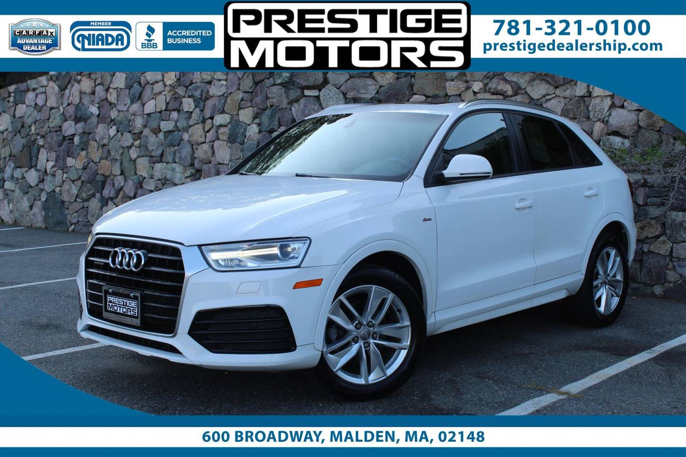 2018 Audi Q3 Premium — SUV — 105,457 mi — Malden, MA