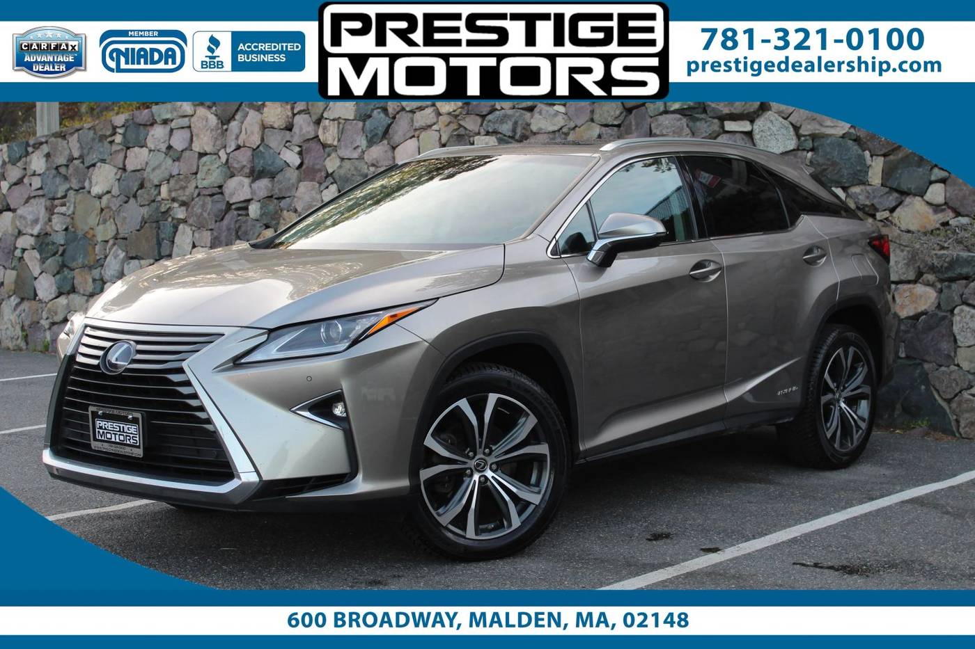 2019 Lexus RX RX 450h — SUV — 131,464 mi — Malden, MA