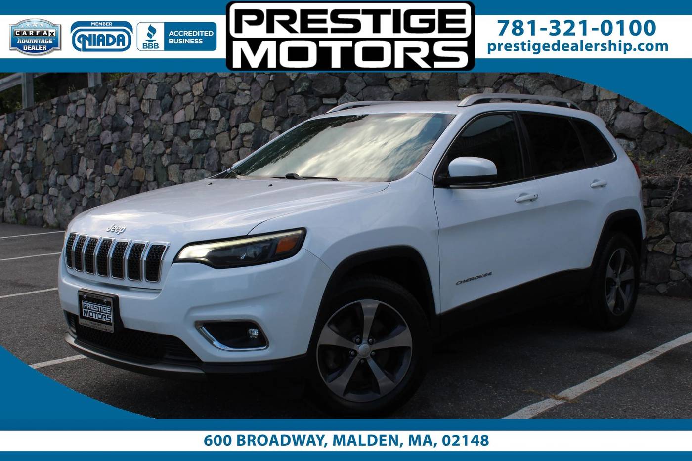 2019 Jeep Cherokee Limited — SUV — 111,800 mi — Malden, MA