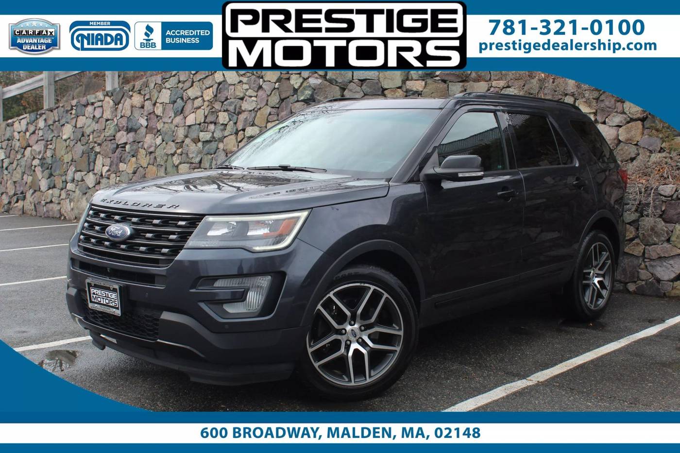 2017 Ford Explorer Sport — SUV — 111,050 mi — Malden, MA