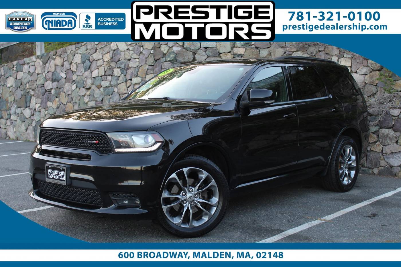 2019 Dodge Durango GT Plus — SUV — 133,450 mi — Malden, MA