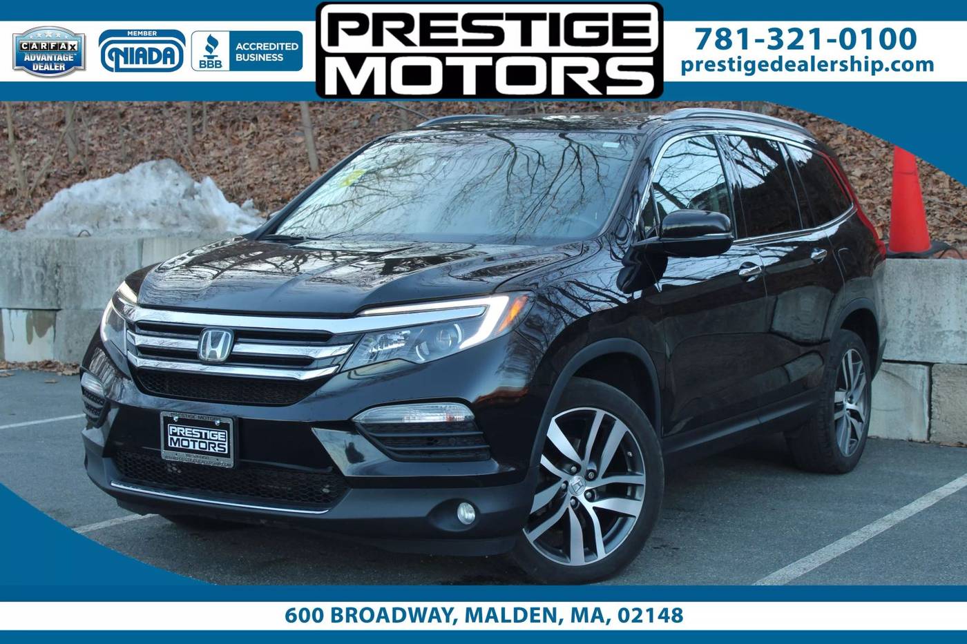 2018 Honda Pilot Elite — SUV — 139,480 mi — Malden, MA